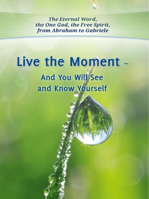 cover image of Live the Moment--And You Will See and Know Yourself